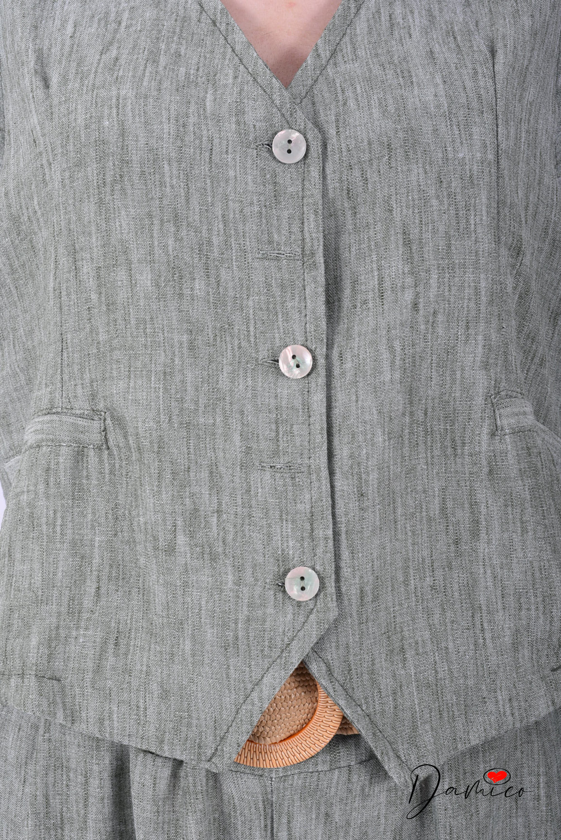 Coordinato gilet corto