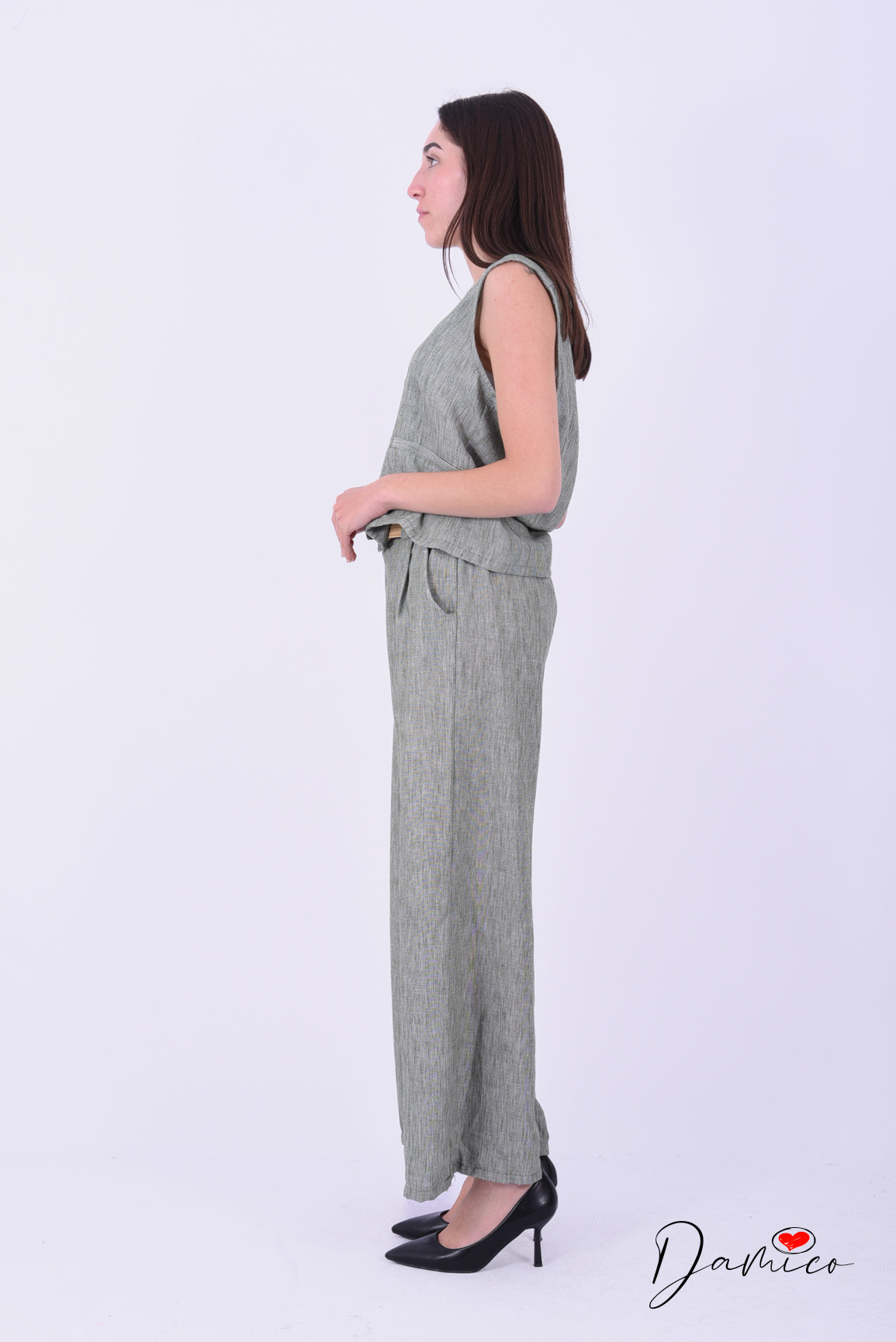 Coordinato gilet corto