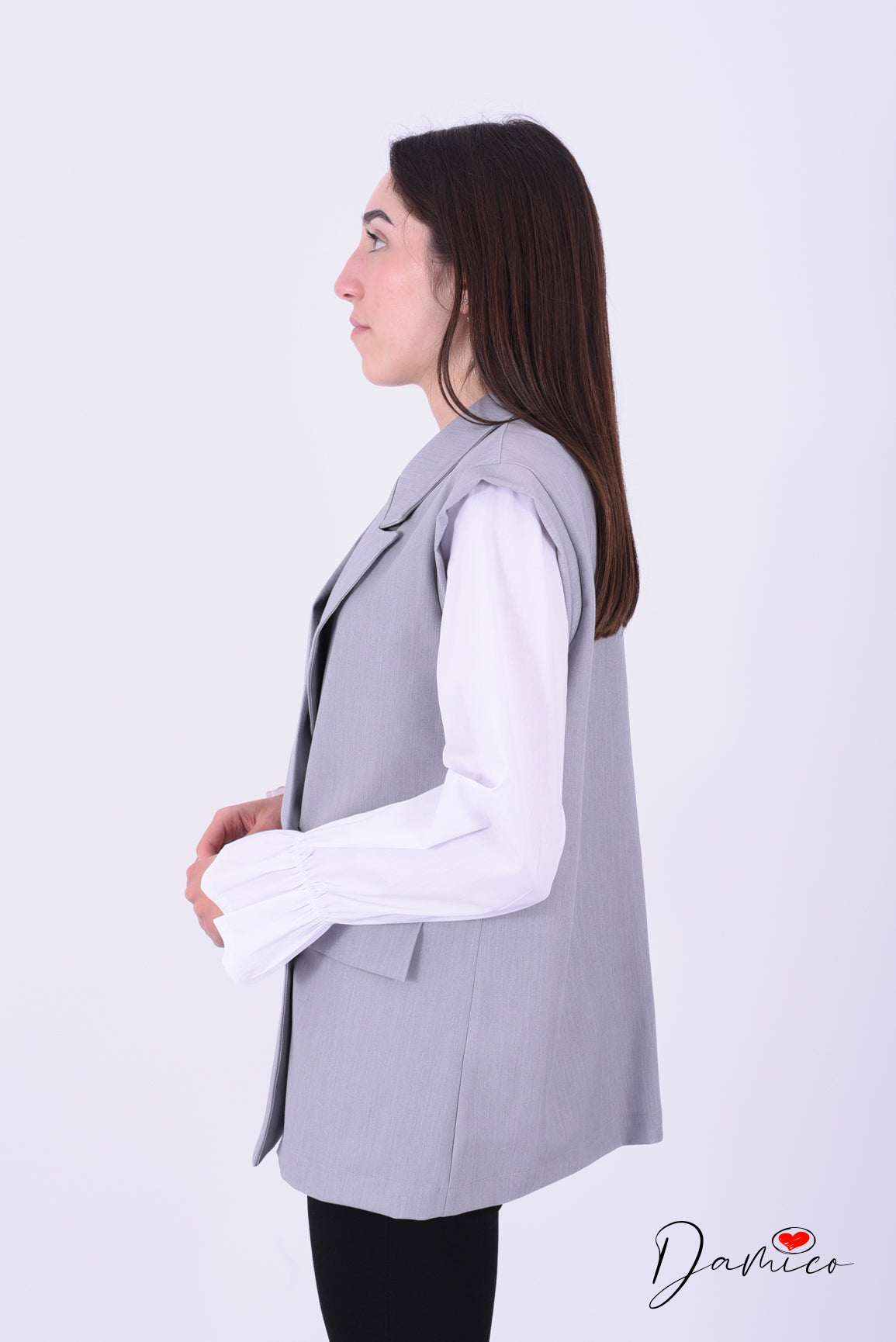 Blazer manica shirt