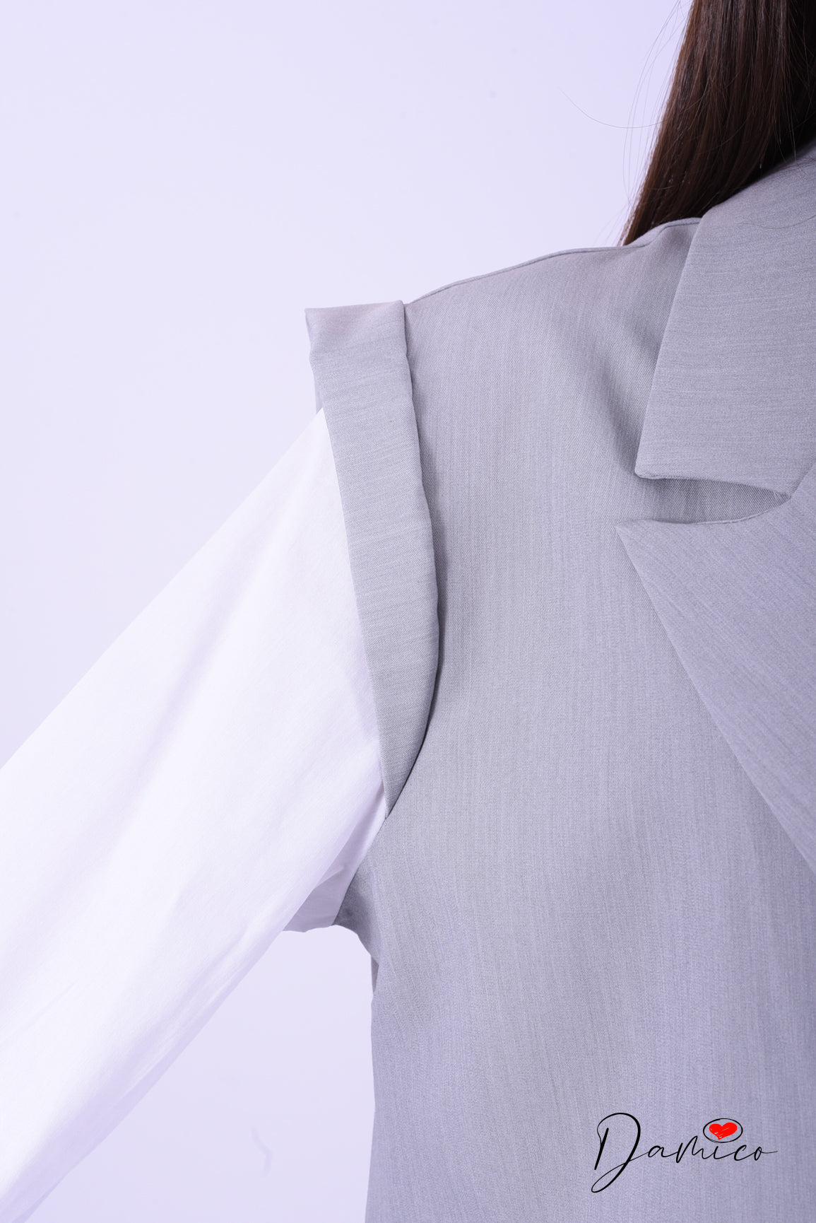Blazer manica shirt
