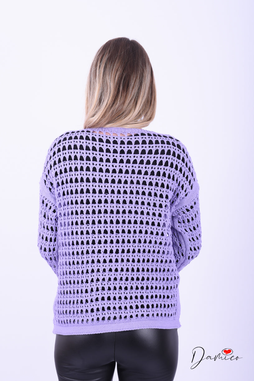 Maglia traforata