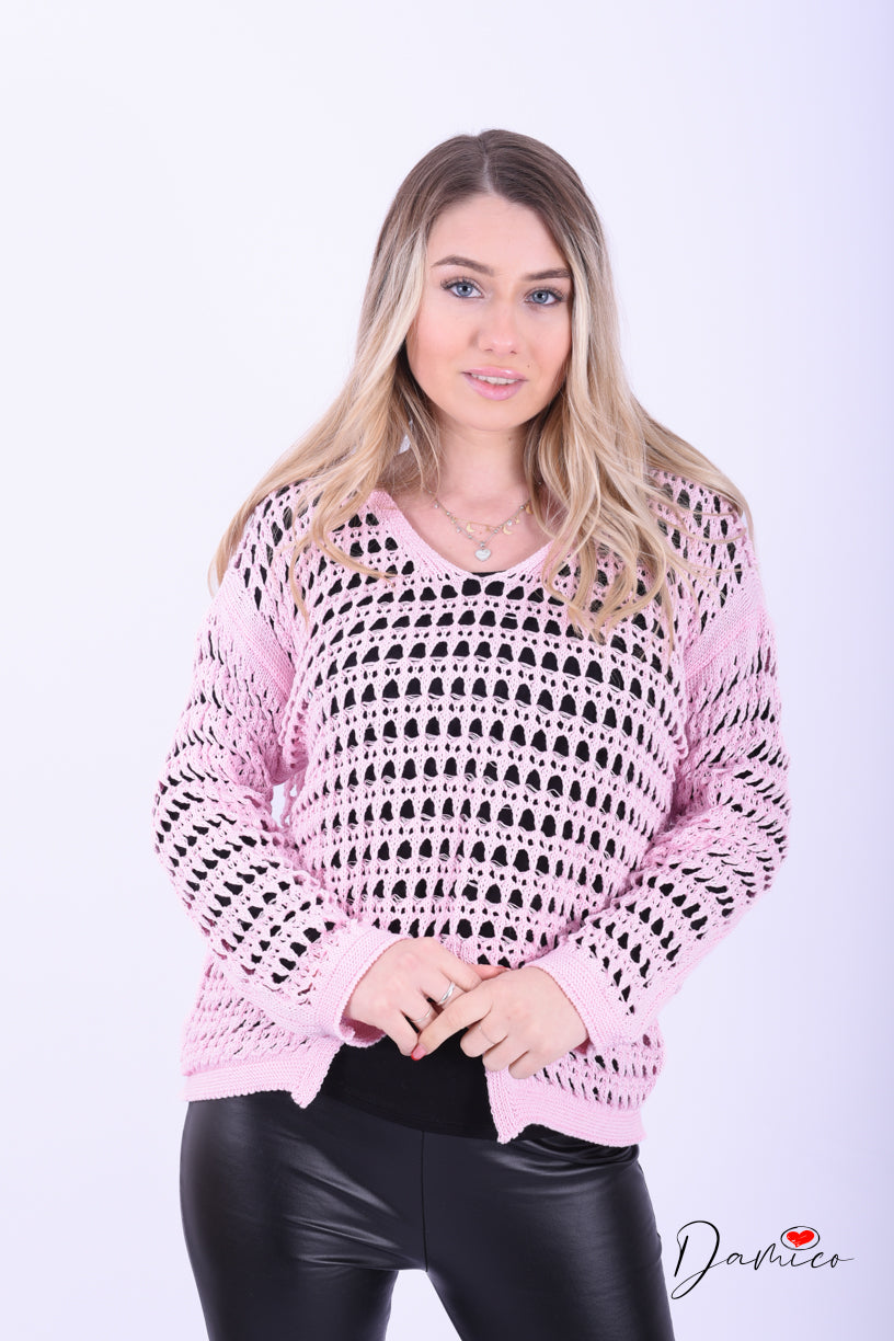 Maglia traforata