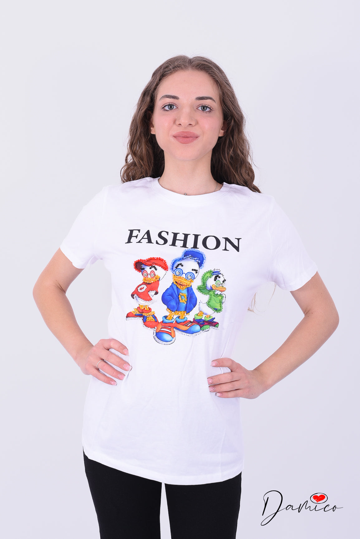 T-shirt con stampa Slim