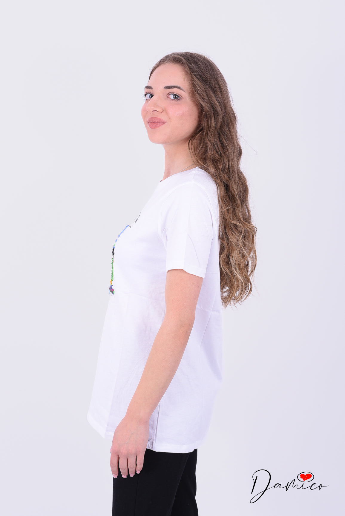 T-shirt con stampa Slim