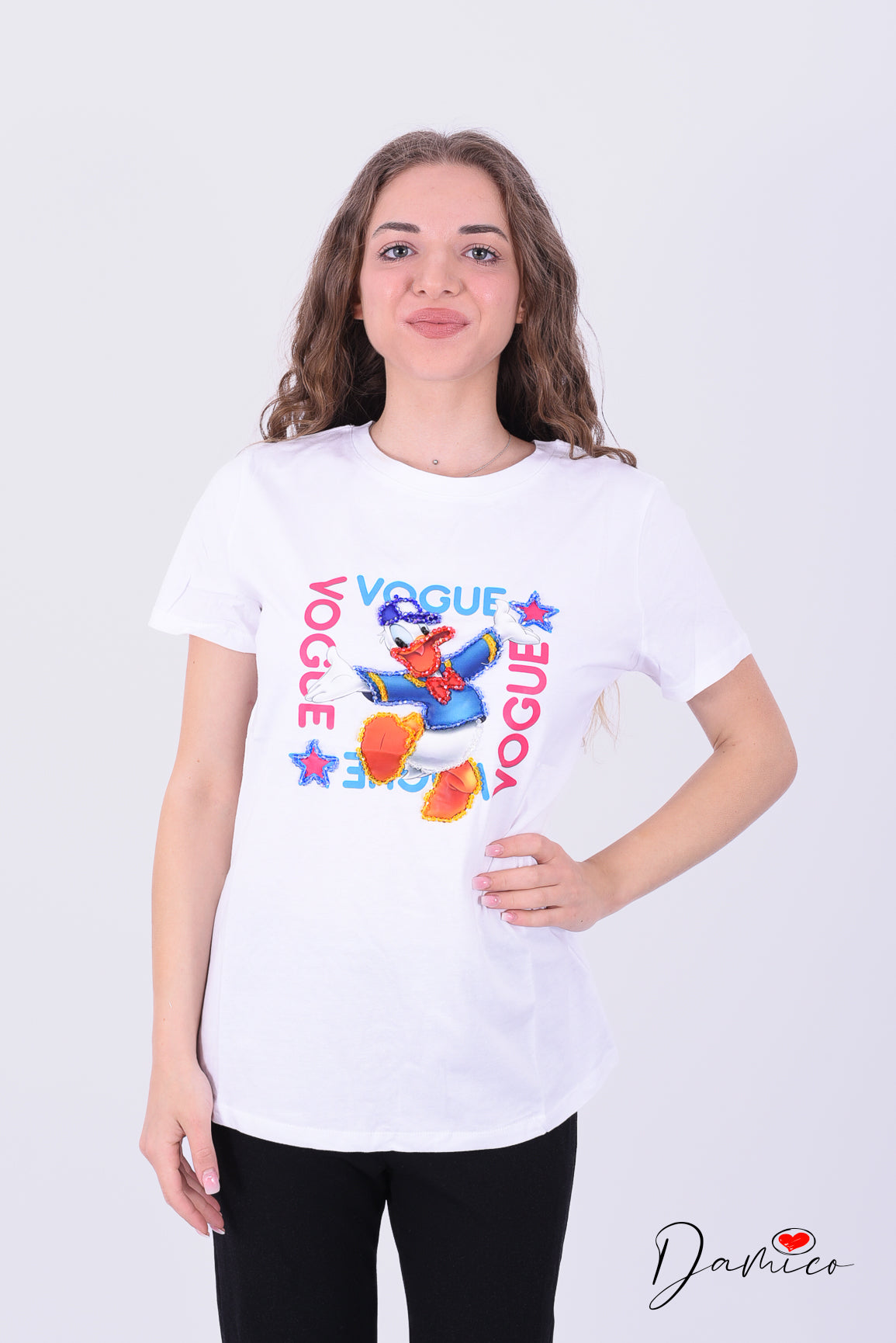 T-shirt con stampa Slim