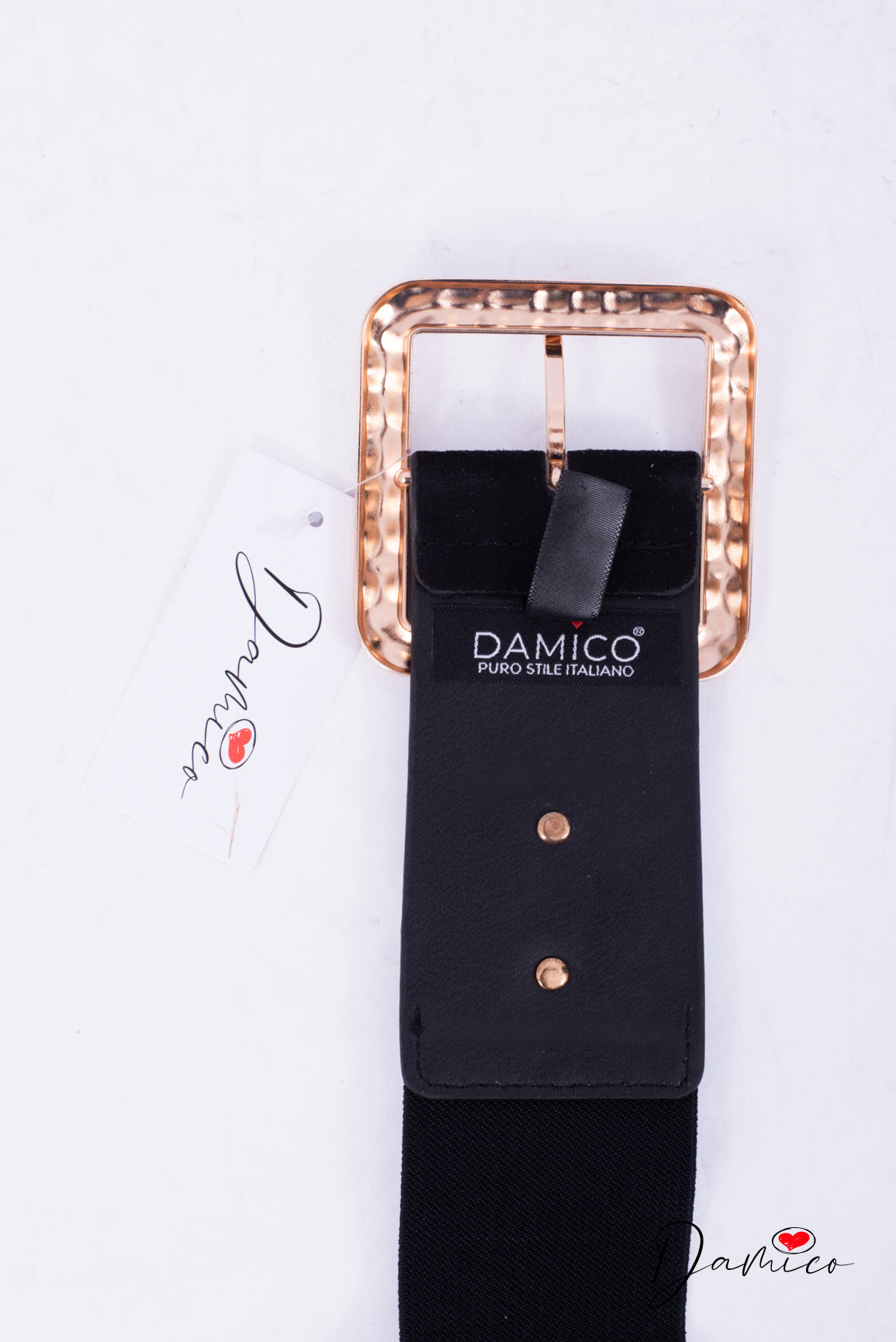 Cintura gold hammered details