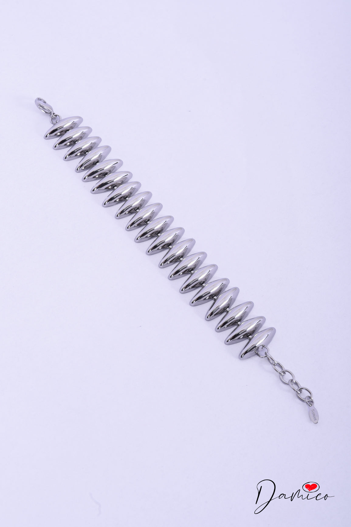 Bracciale chunky teeth
