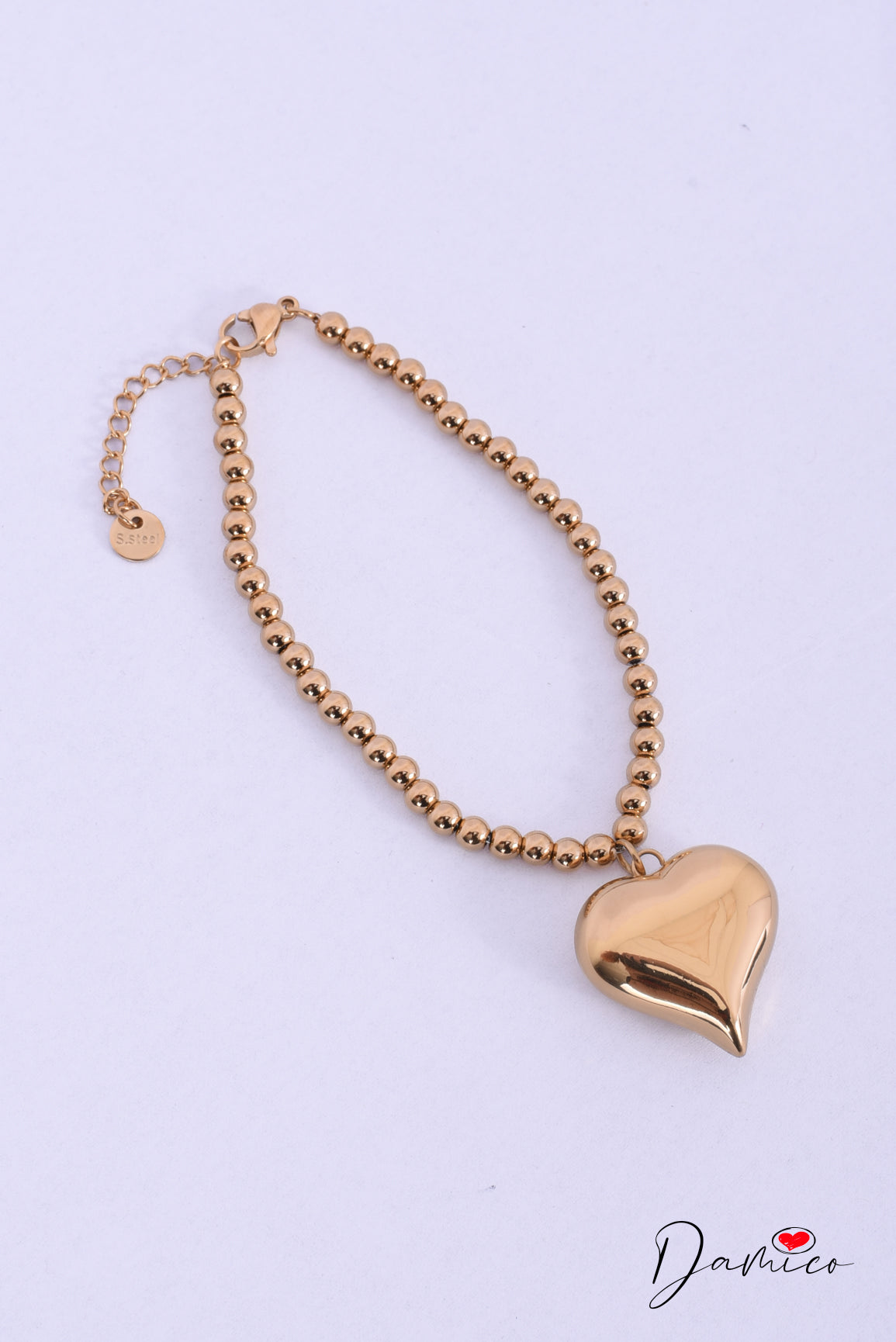 Bracciale gold heart