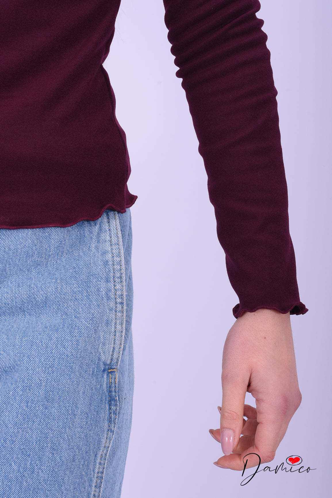 Maglia Basic in pile