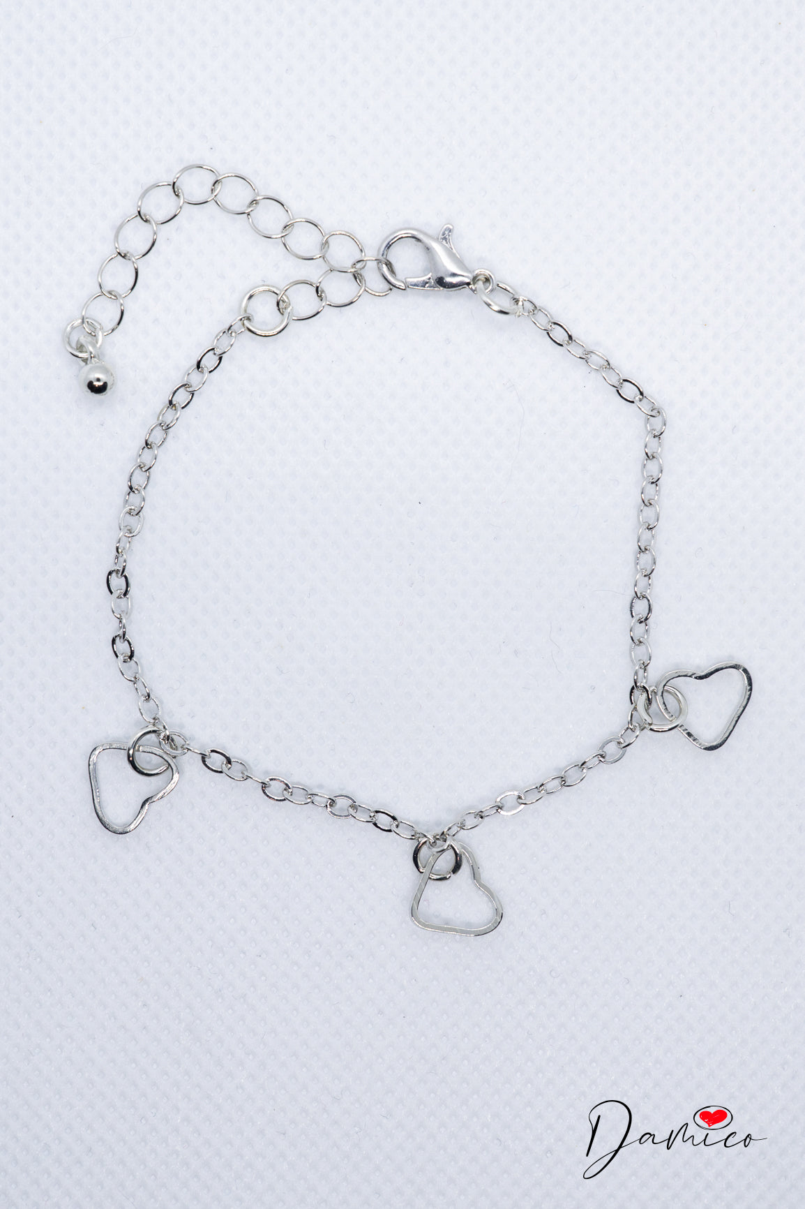 Bracciale cuoricini