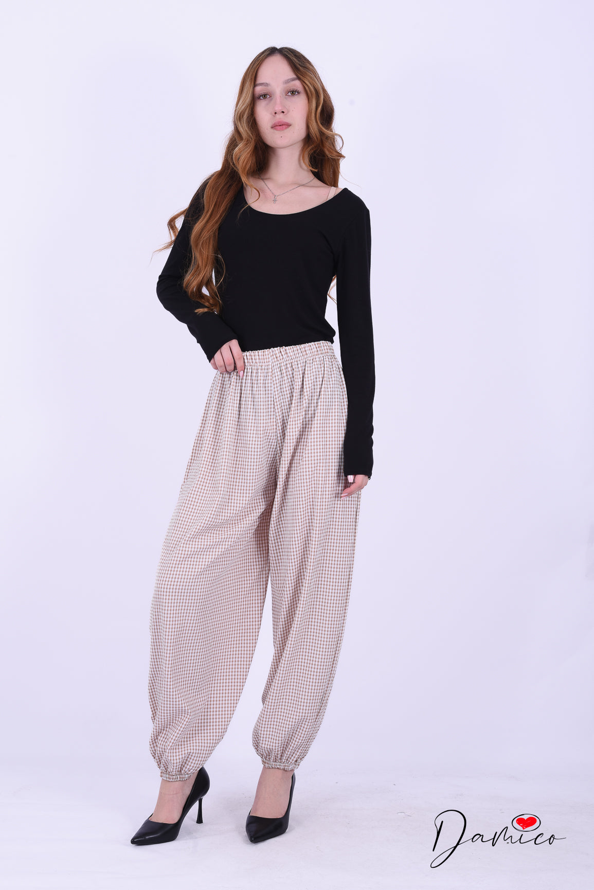 Pantalone a quadretti