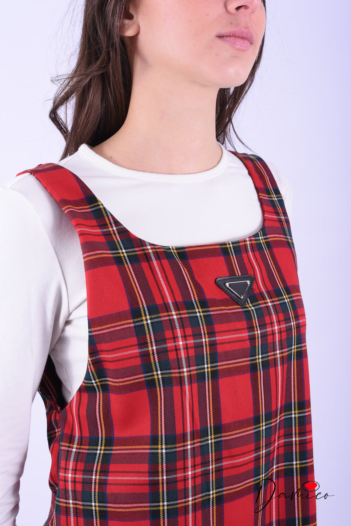 Abitino Tartan smanicato