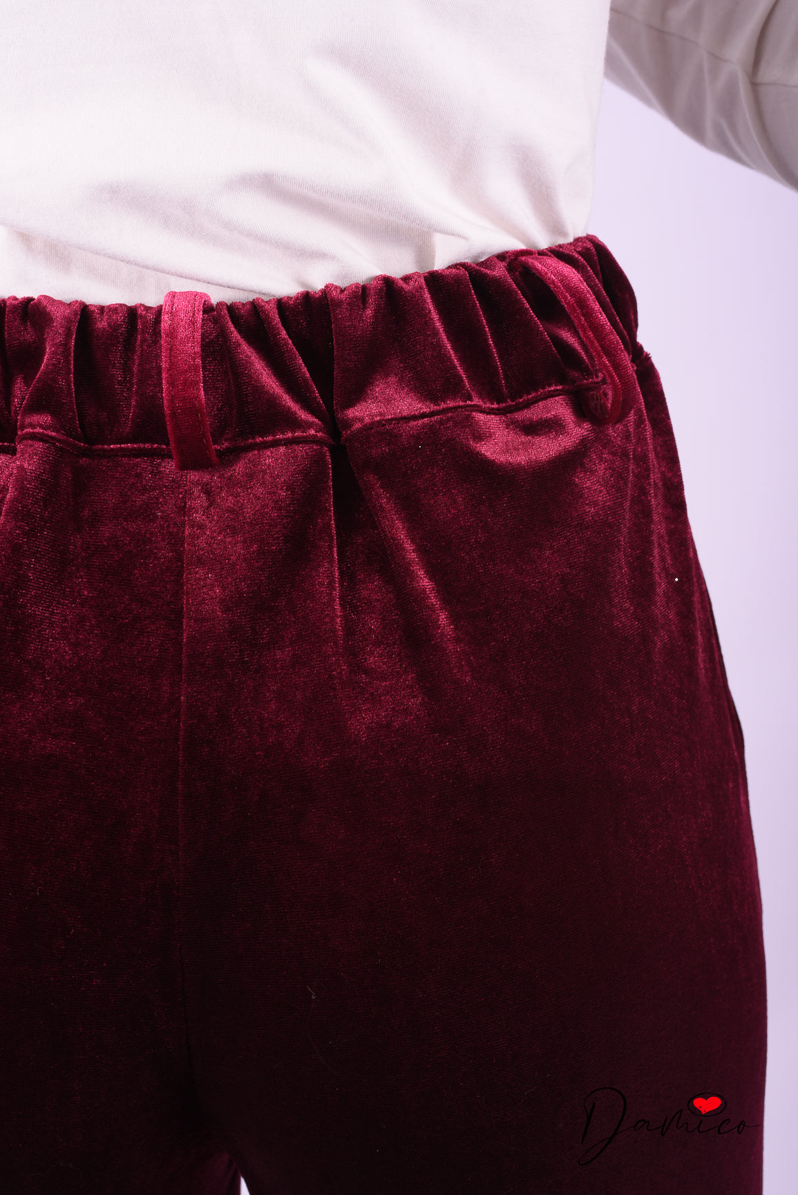 Pantalone chenille lux