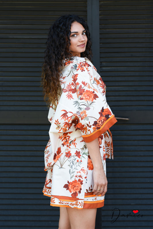 Camicia mc botanical