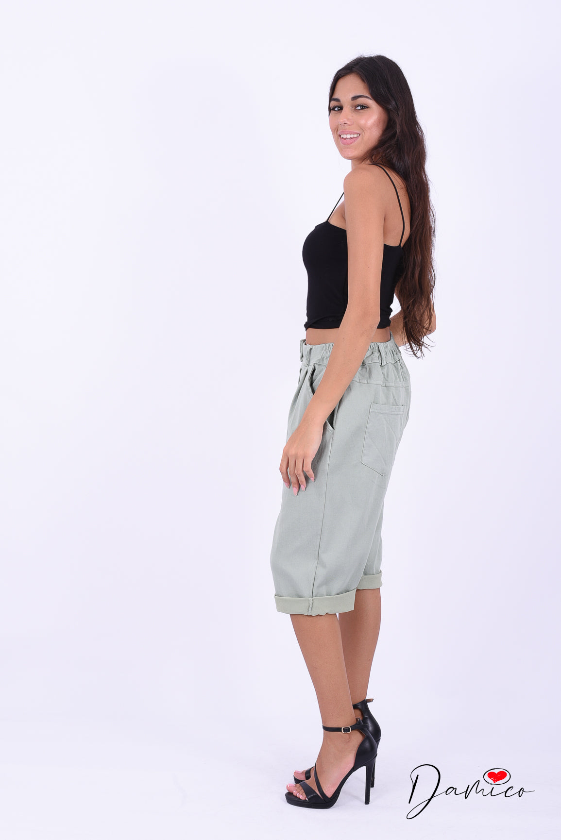 Pantaloncini bottone Diamond
