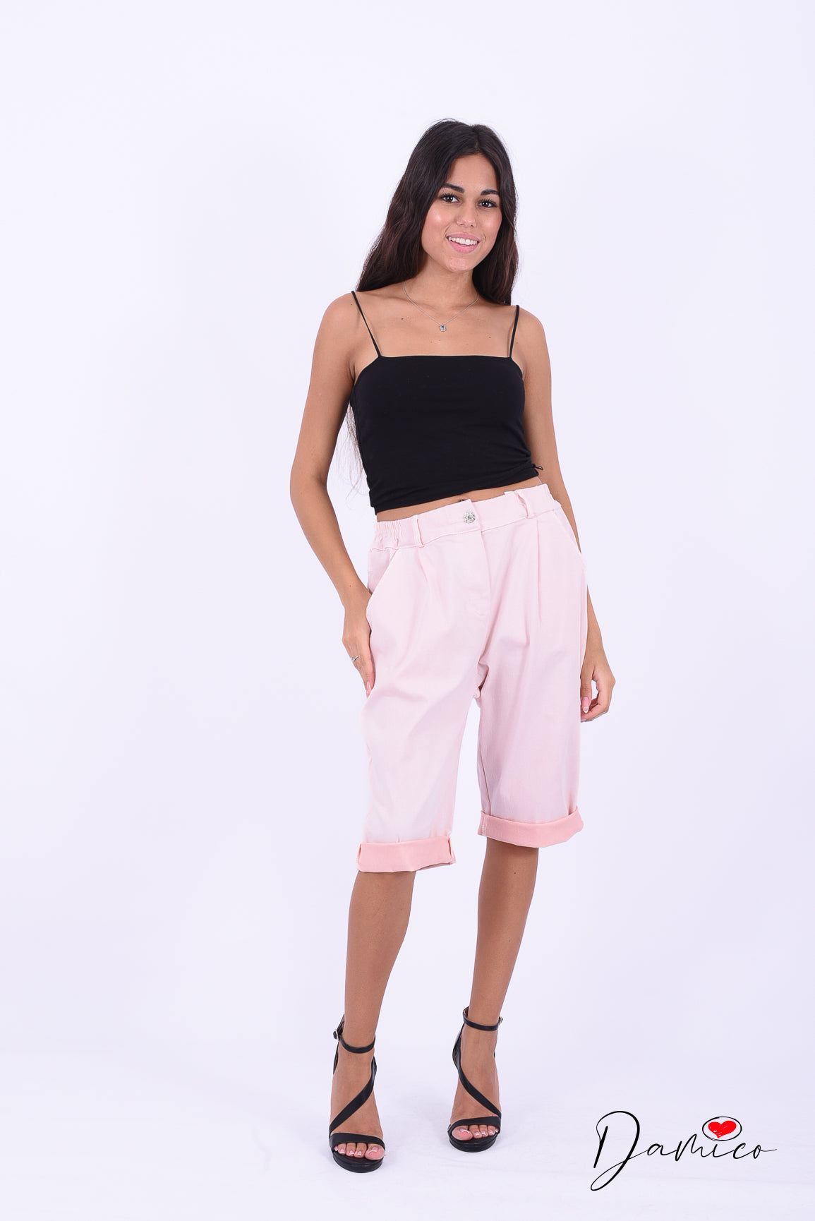 Pantaloncini bottone Diamond