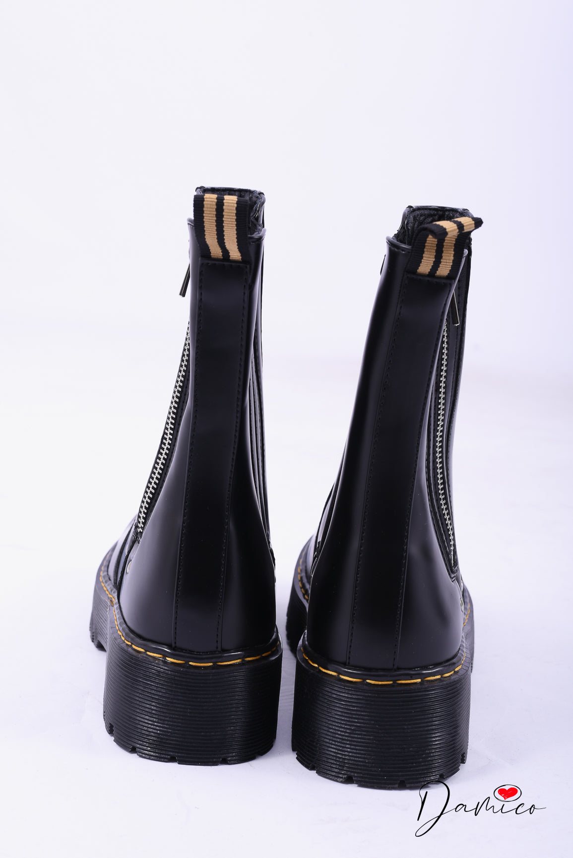 Chelsea platform boots