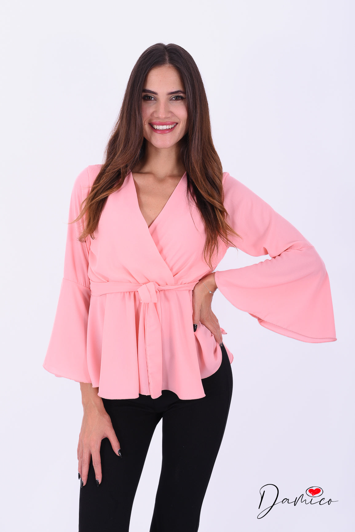 Maglia con volant