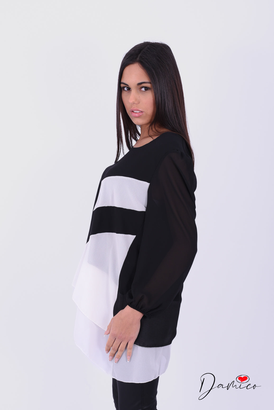 Blusa over velata