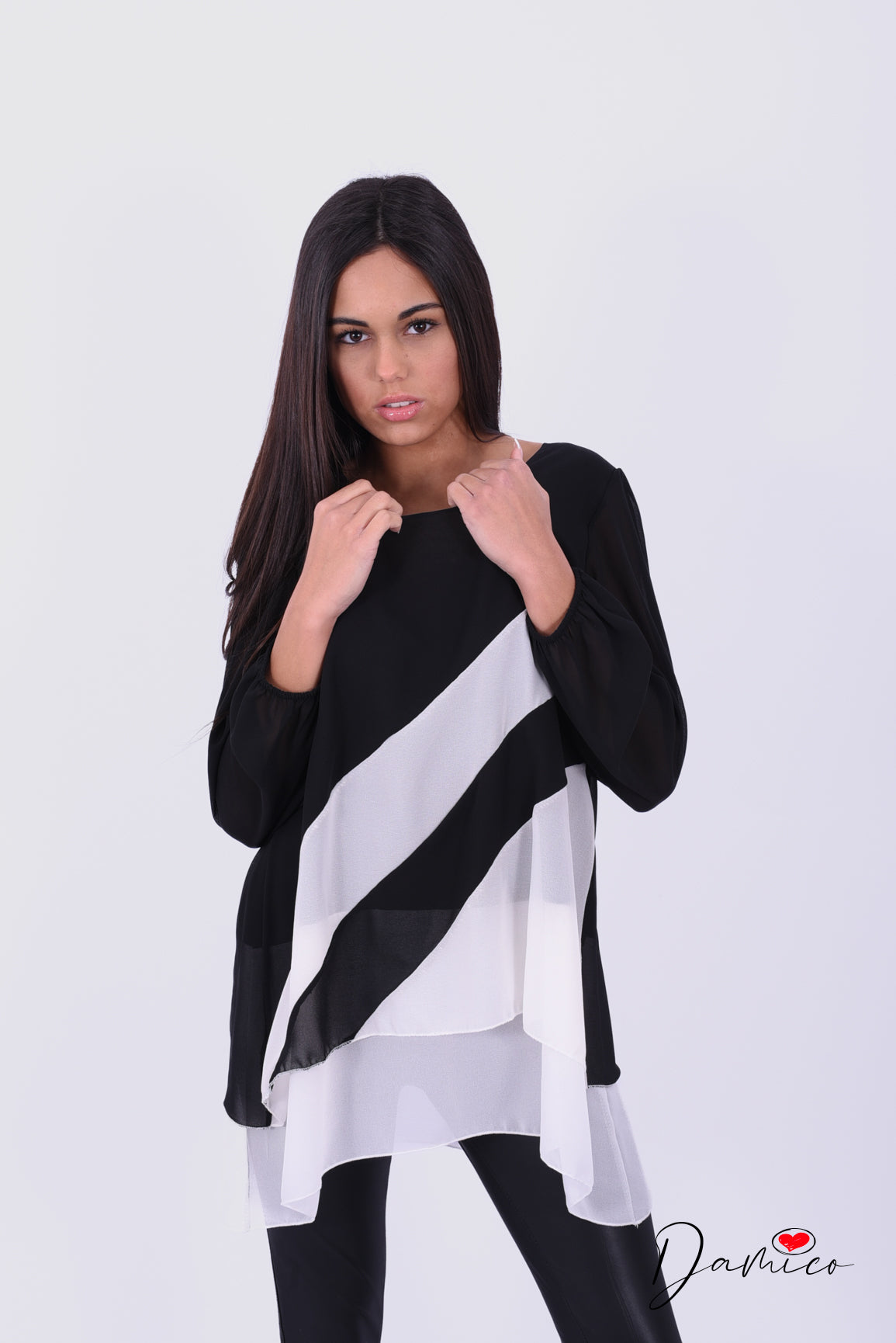Blusa over velata