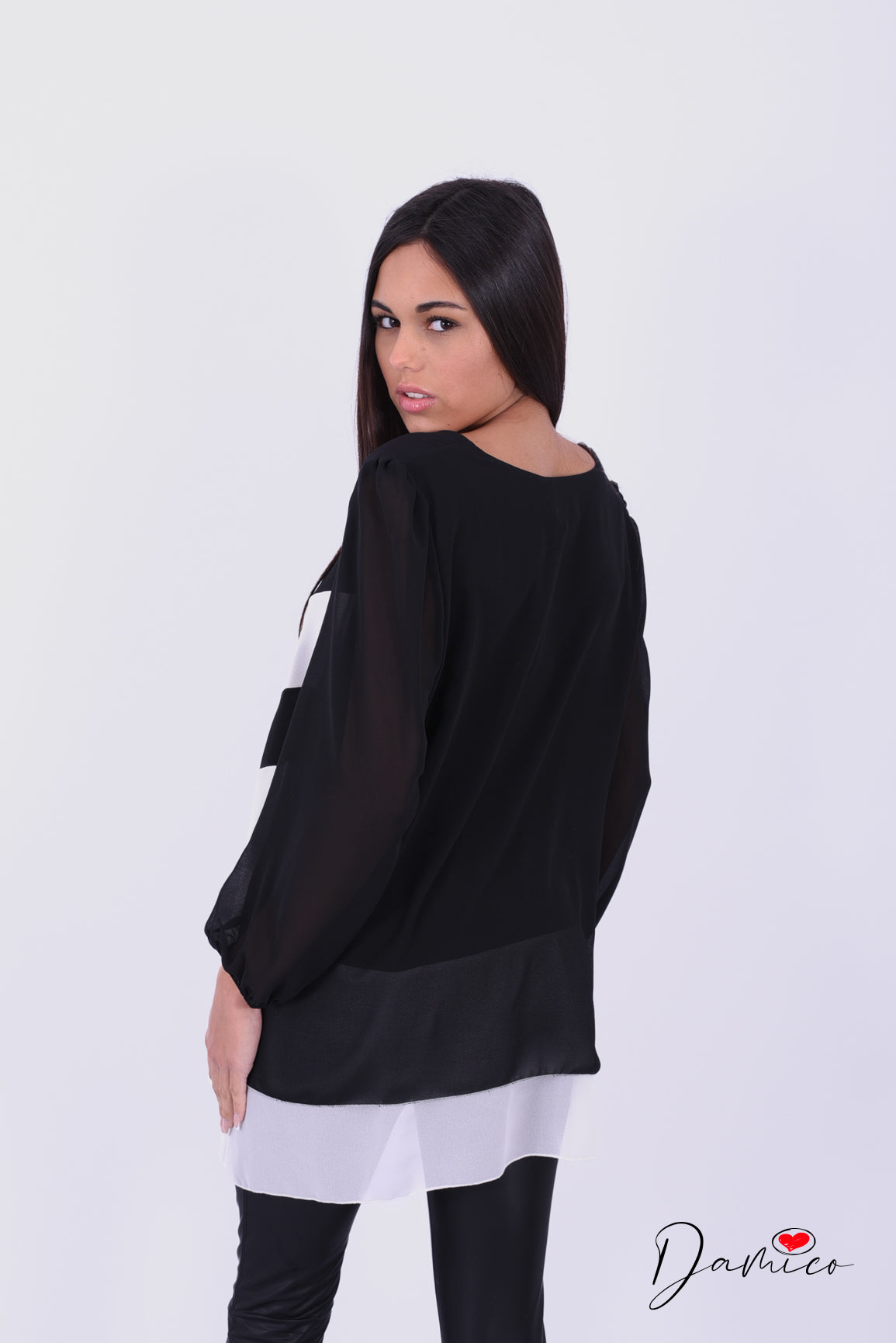 Blusa over velata
