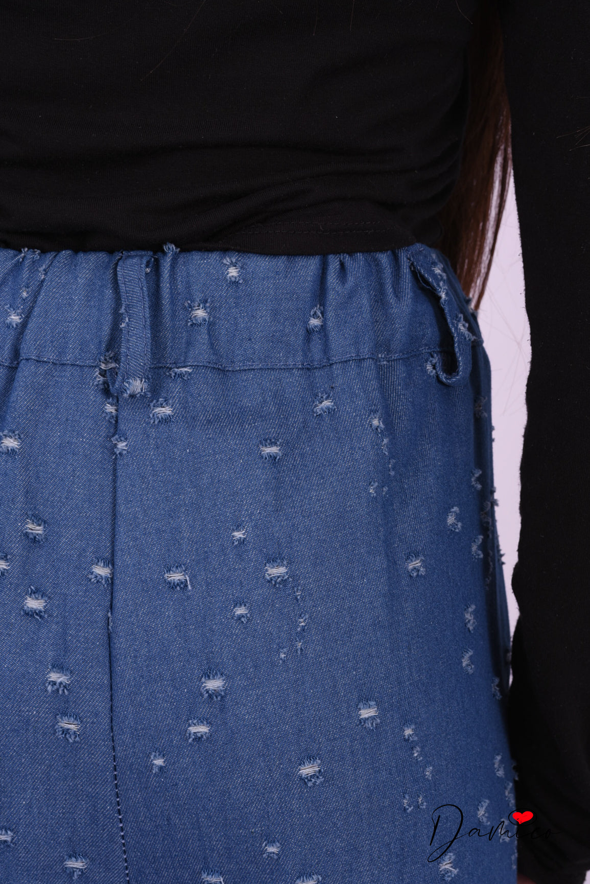 Panta palazzo Denim