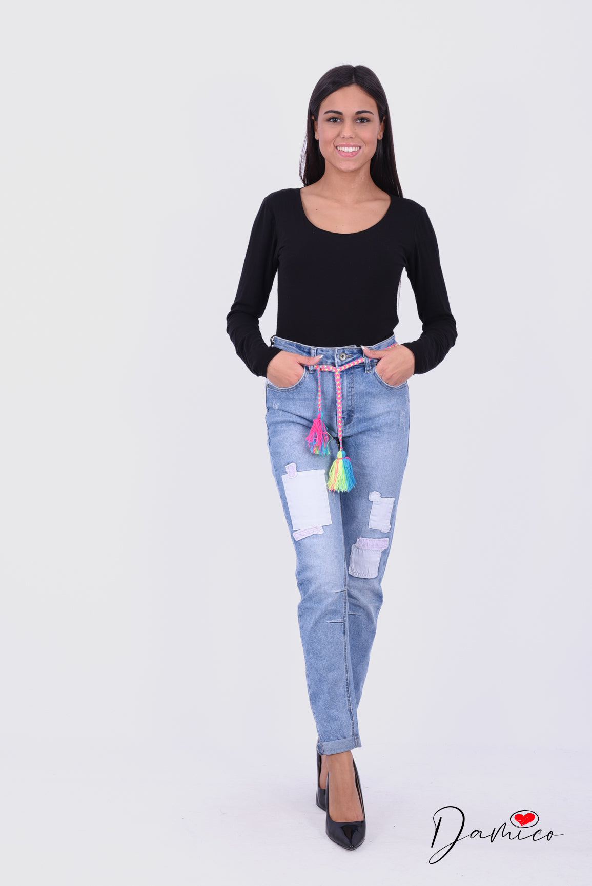 Jeans cordino Multicolor