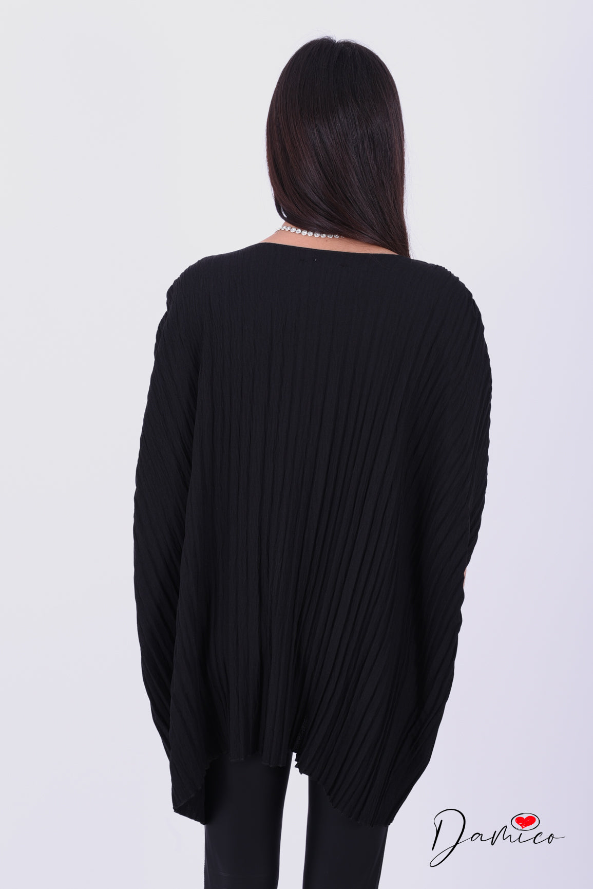 Blusa plissettata egg