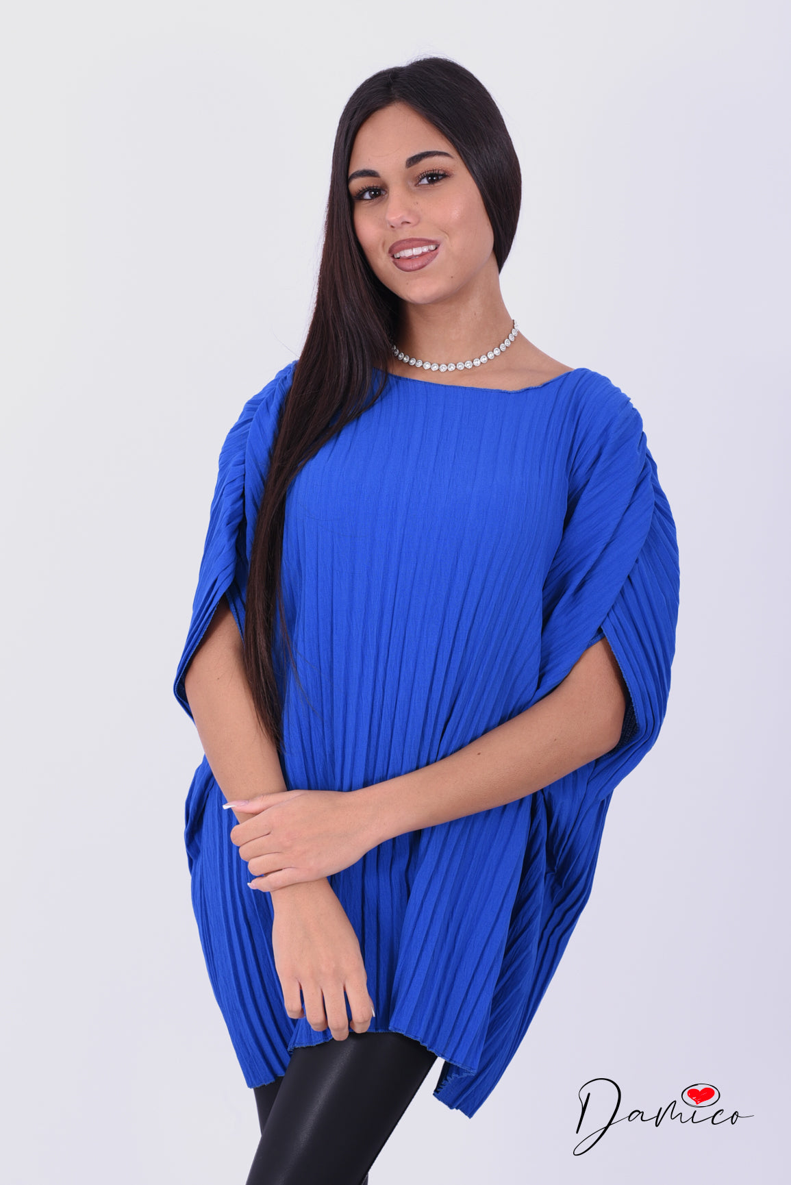 Blusa plissettata egg