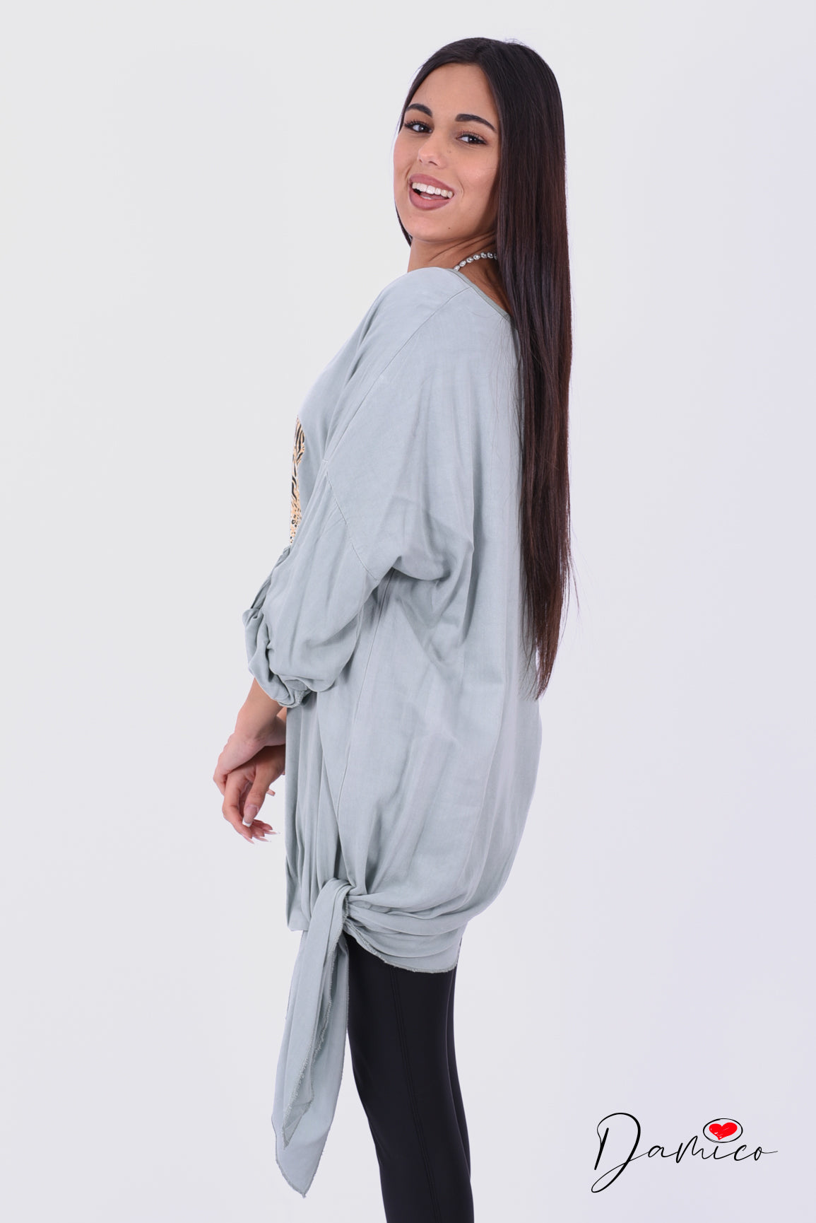Maglia over cuore leo