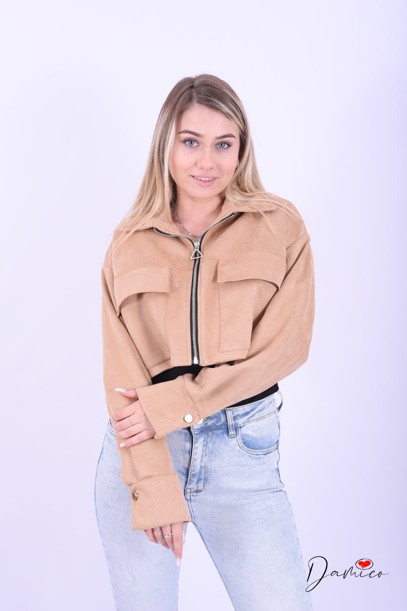 Giacca dainetto zip