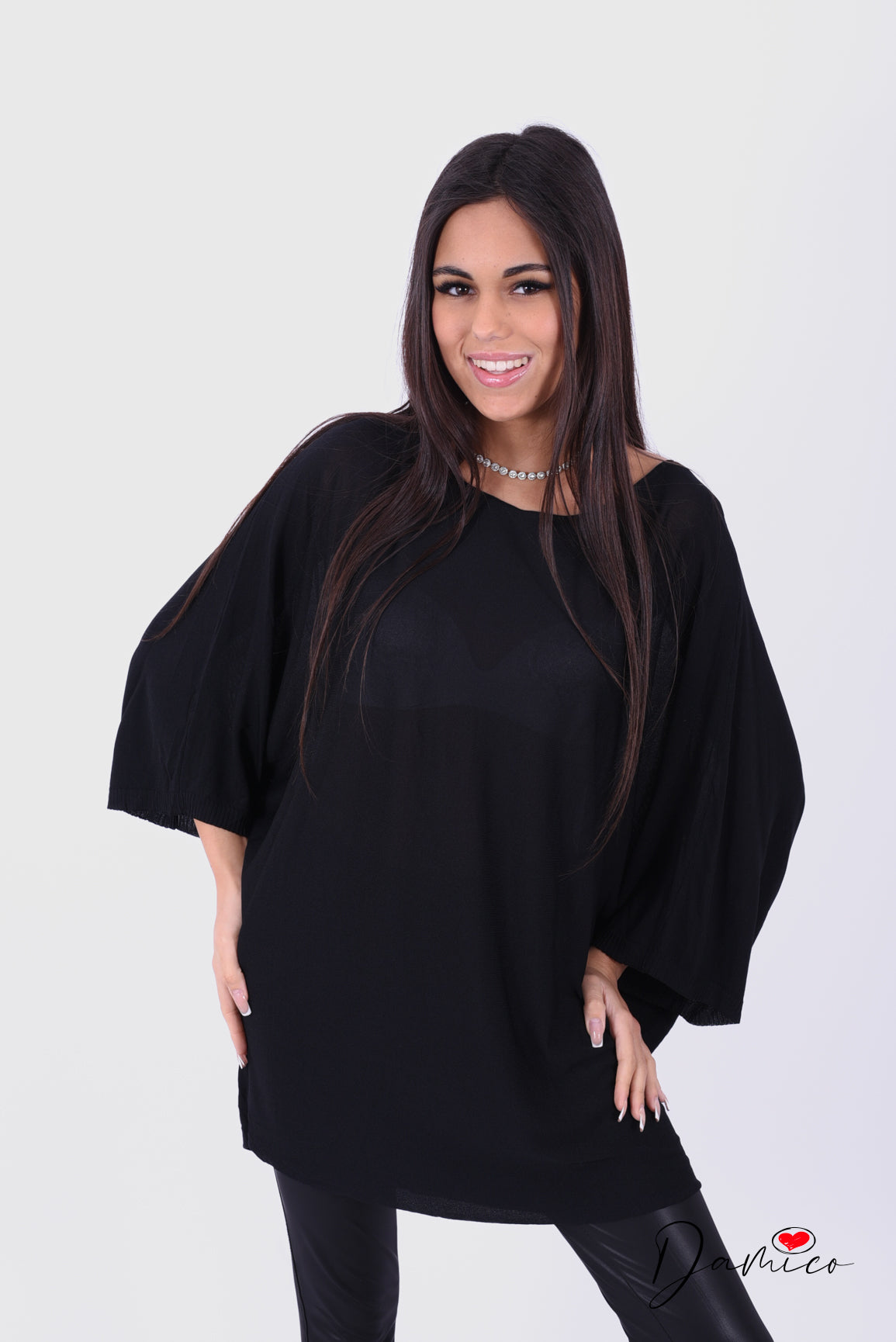 Maglia over pipistrello