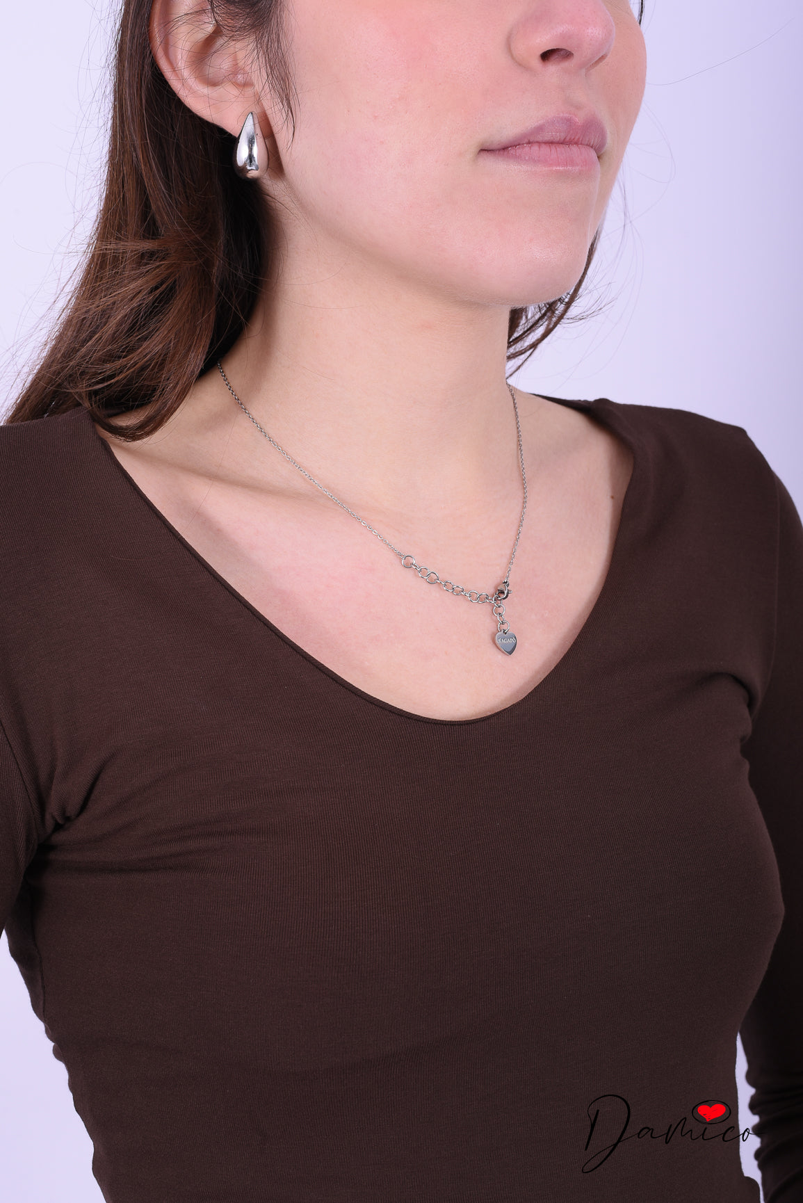Maglia Basic Slim V -6- 00440