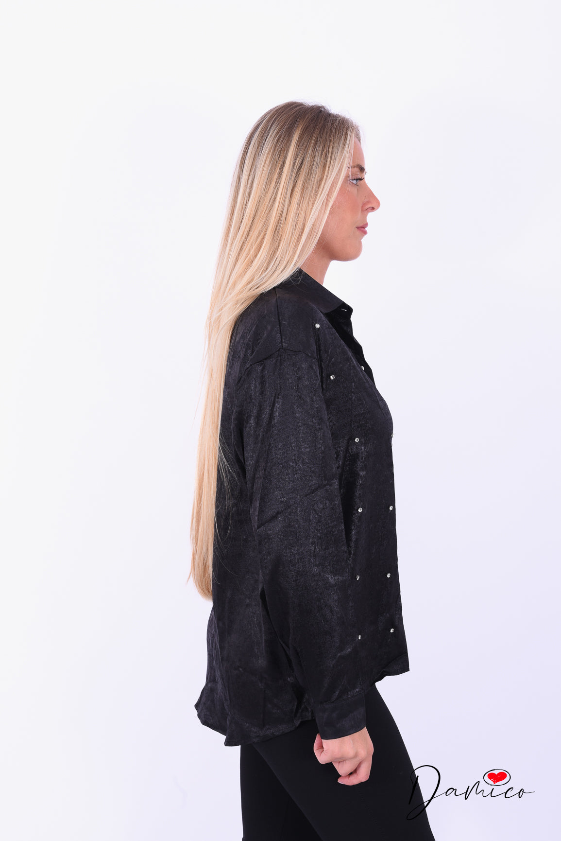 Camicia over punti luce