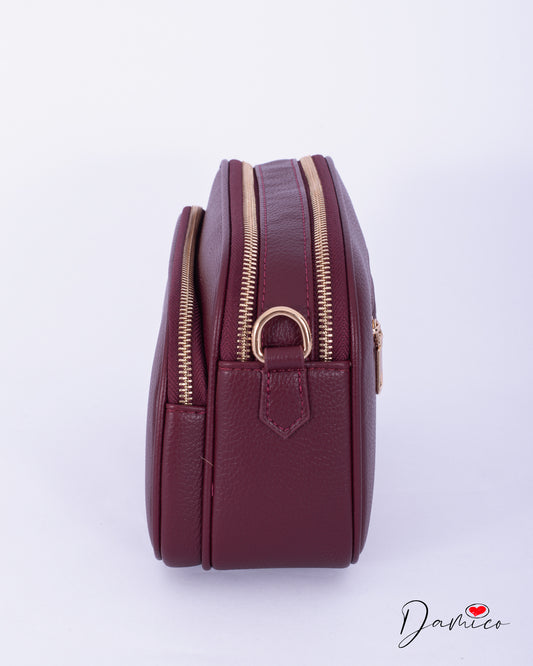 Borsa a tracolla multizip