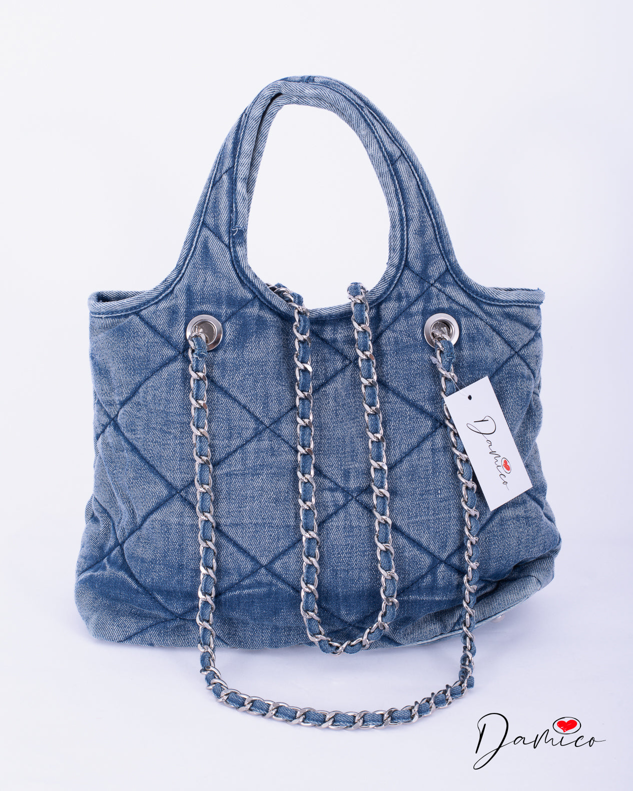 Borsa trapuntata chain d