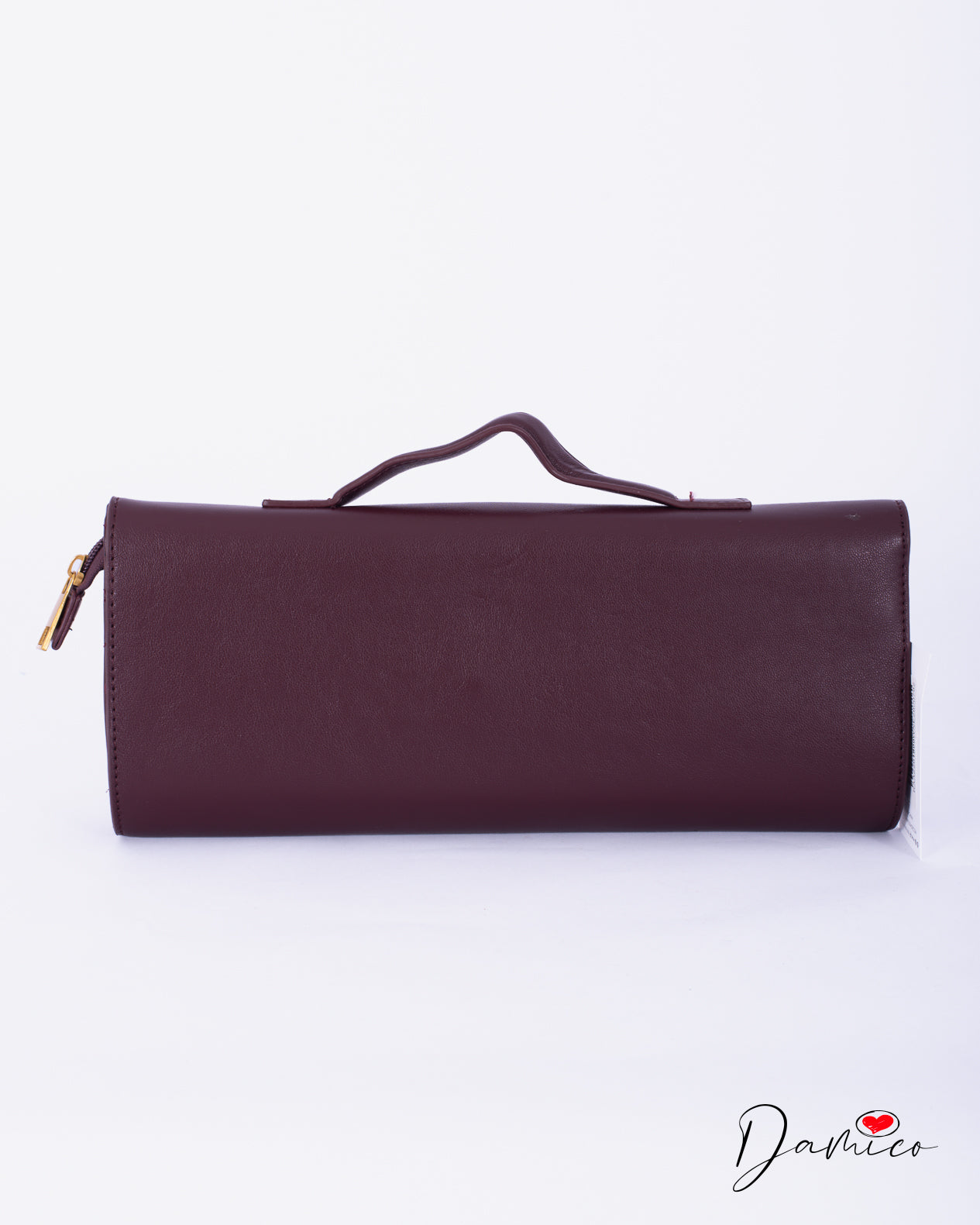 Borsa pochette rigida rettangolare