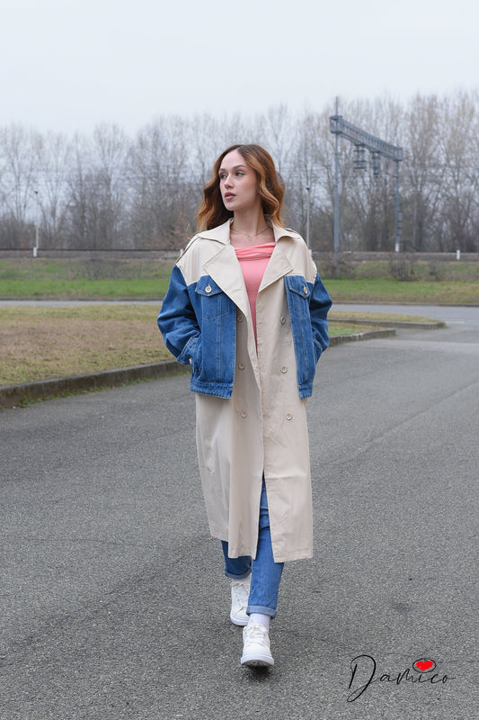Trench 1/2 denim