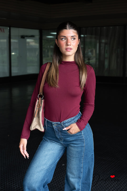Maglia basic slim - Lupetto