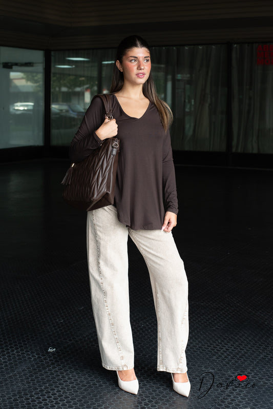Maglia basic over - V
