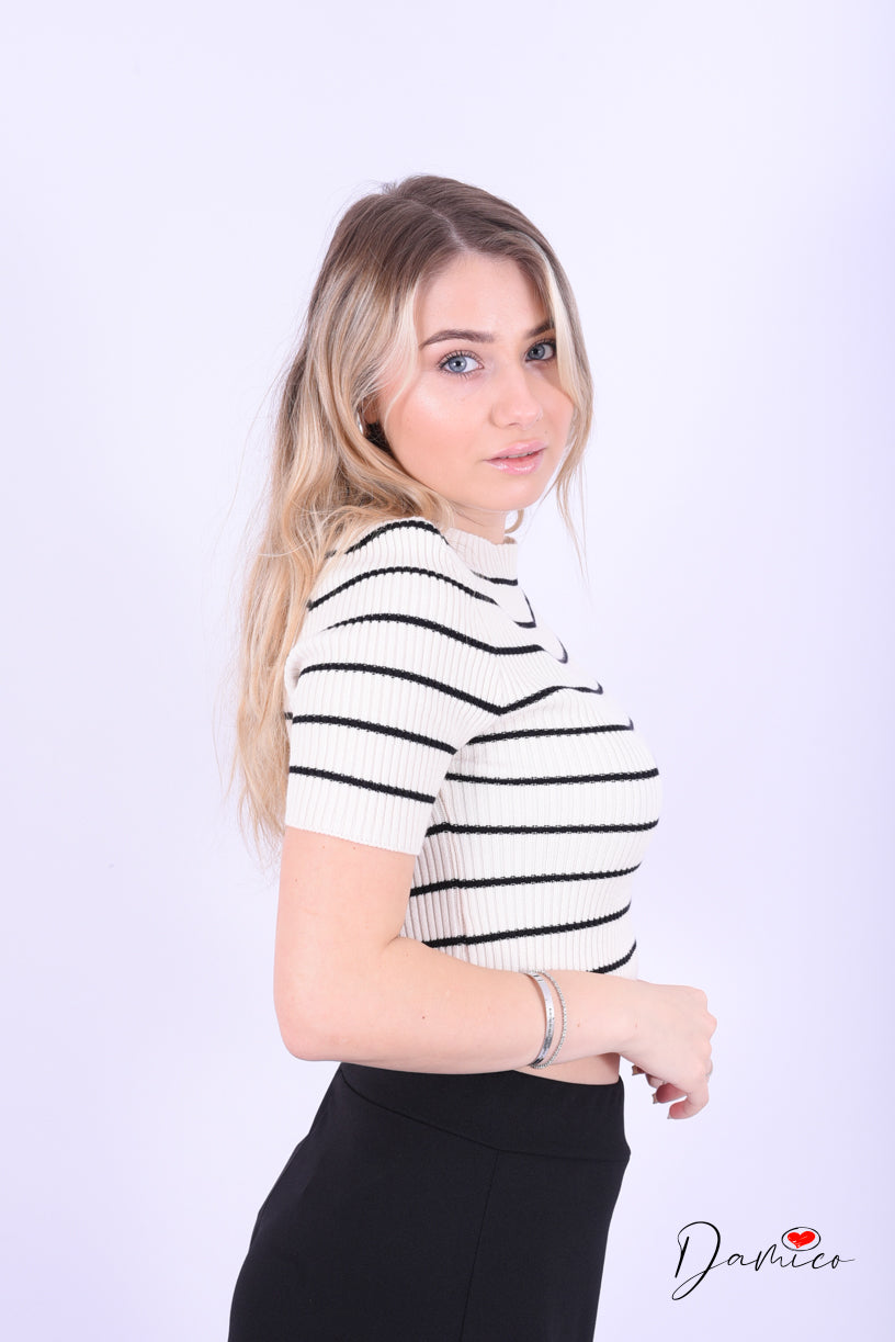 T-shirt a righe