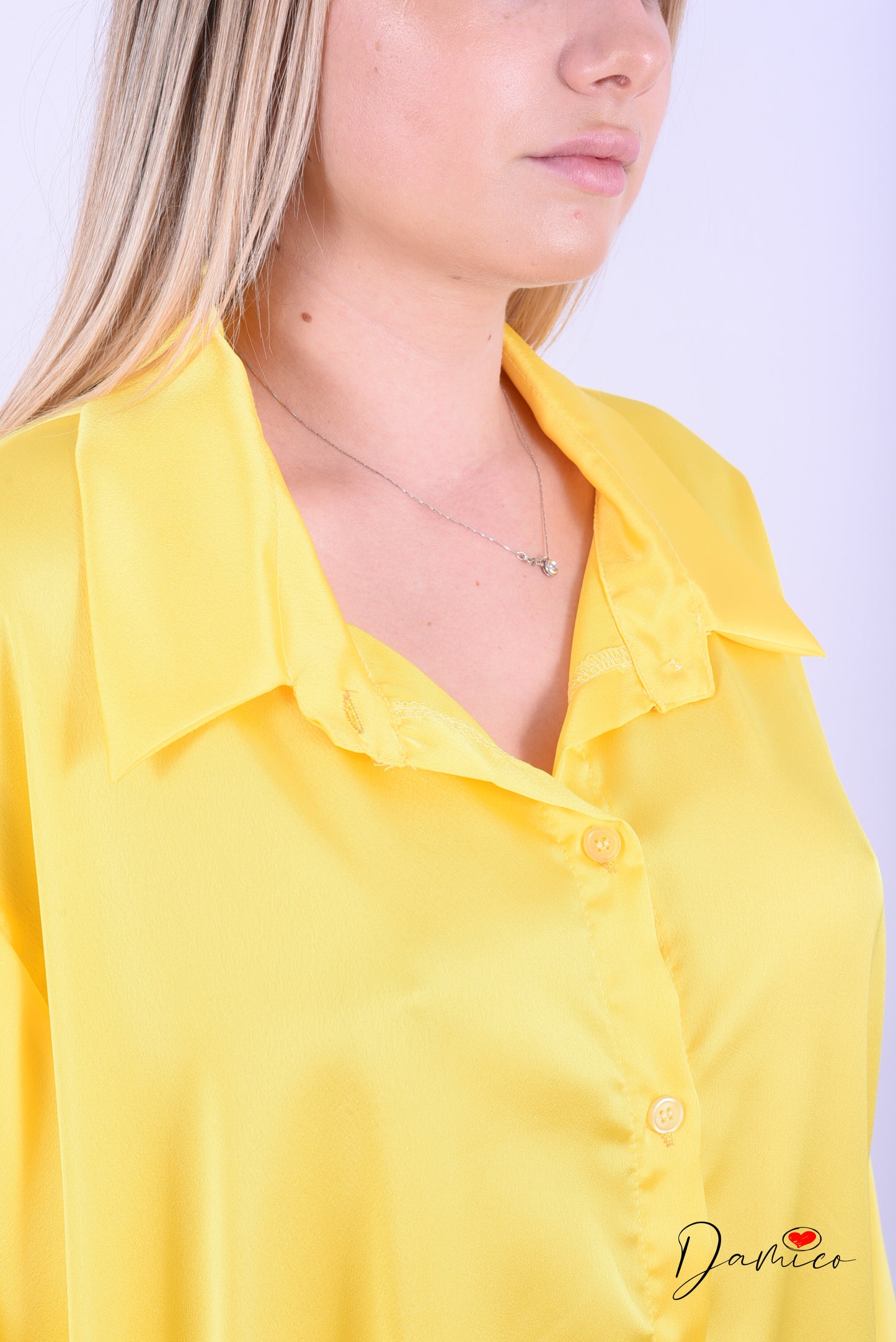 Camicia over satin