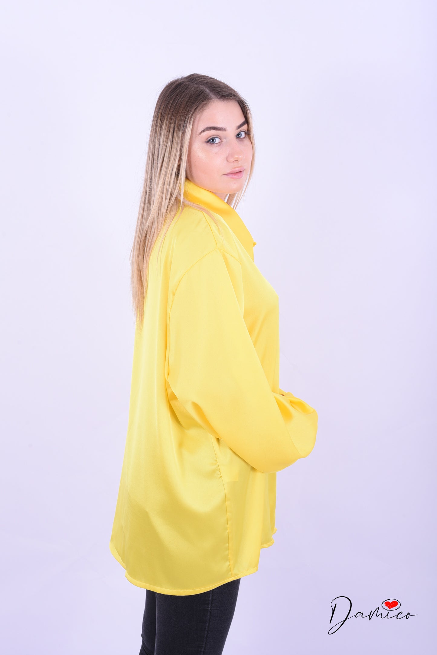 Camicia over satin