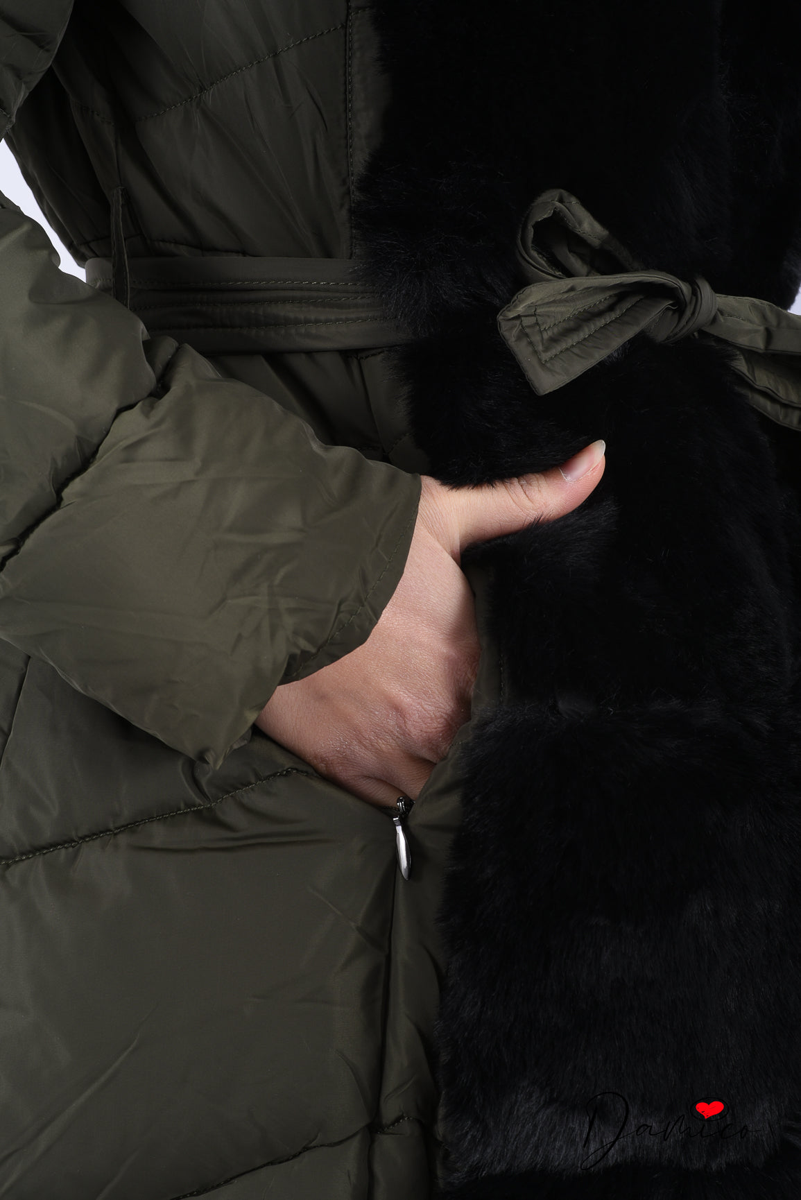 Piumino Premium con pelliccia