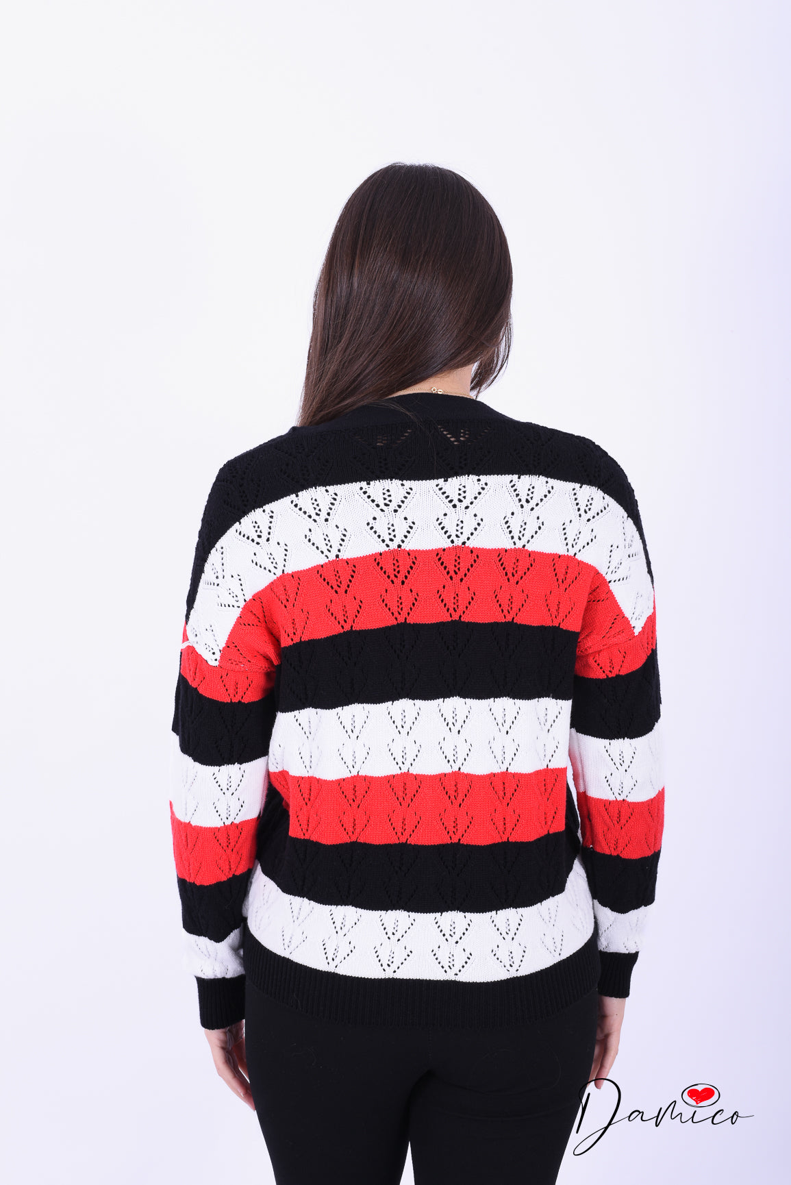 Cardigan tris stripes