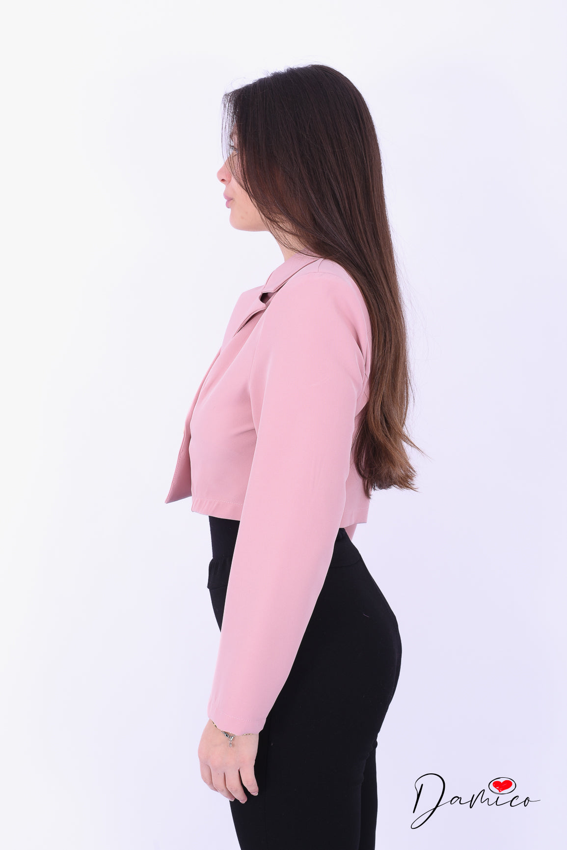 Blazer corto doppio petto