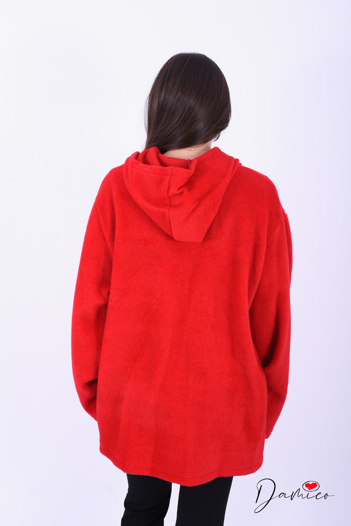 Giacca soft over zip