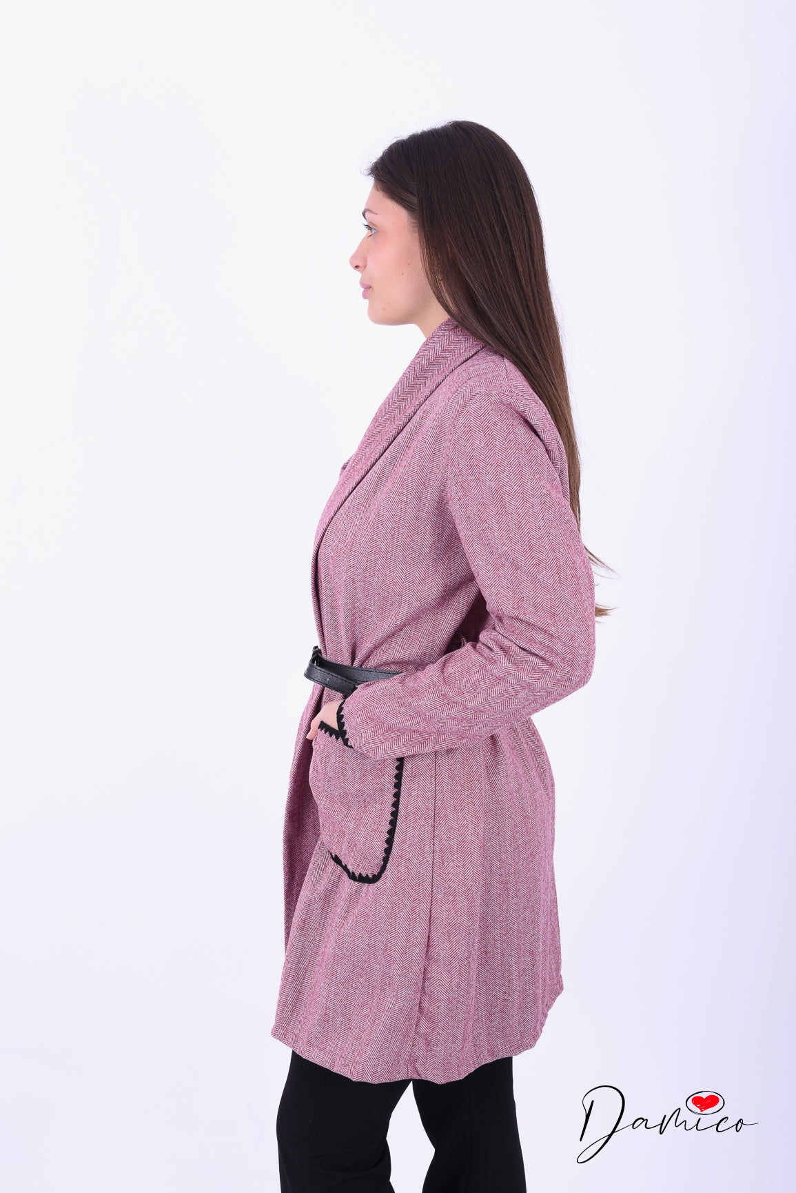 Capospalla con cinturino