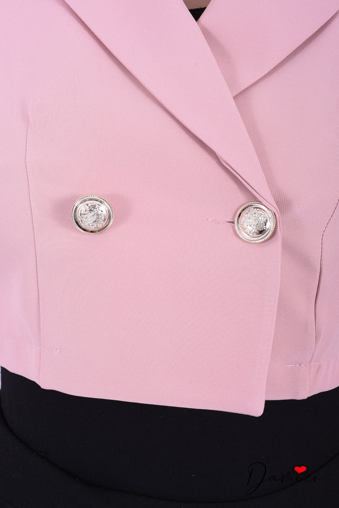 Blazer corto doppio petto