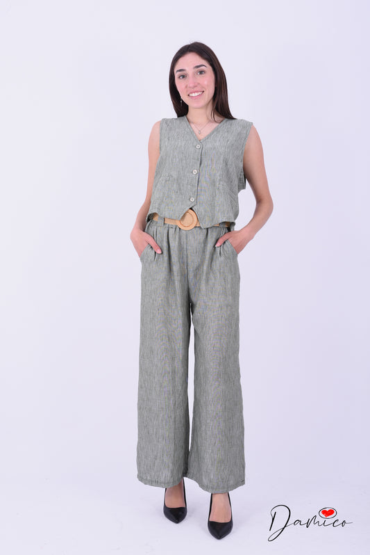 Coordinato gilet corto